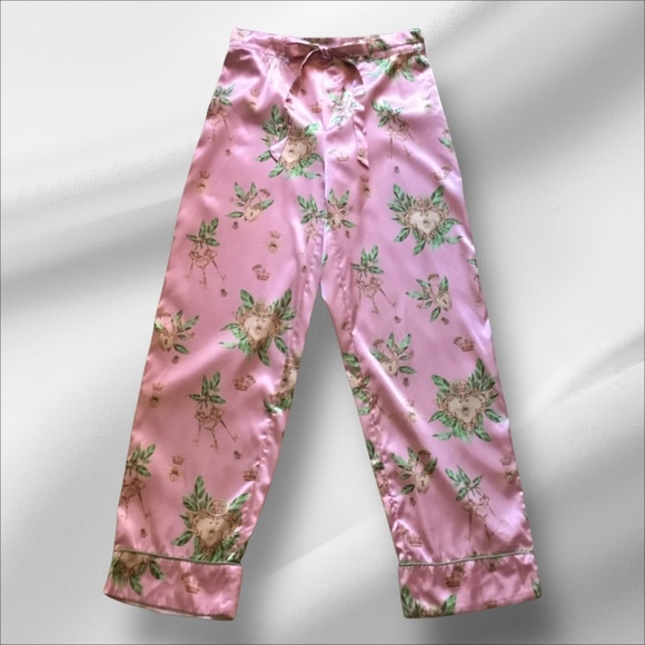 BELLA DESCANSO Biscayne Queen Bee Of Hearts PJ Set - Picture 9 of 16